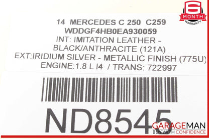 12-15 Mercedes W204 C250 Communication Control Module 2229006003 OEM