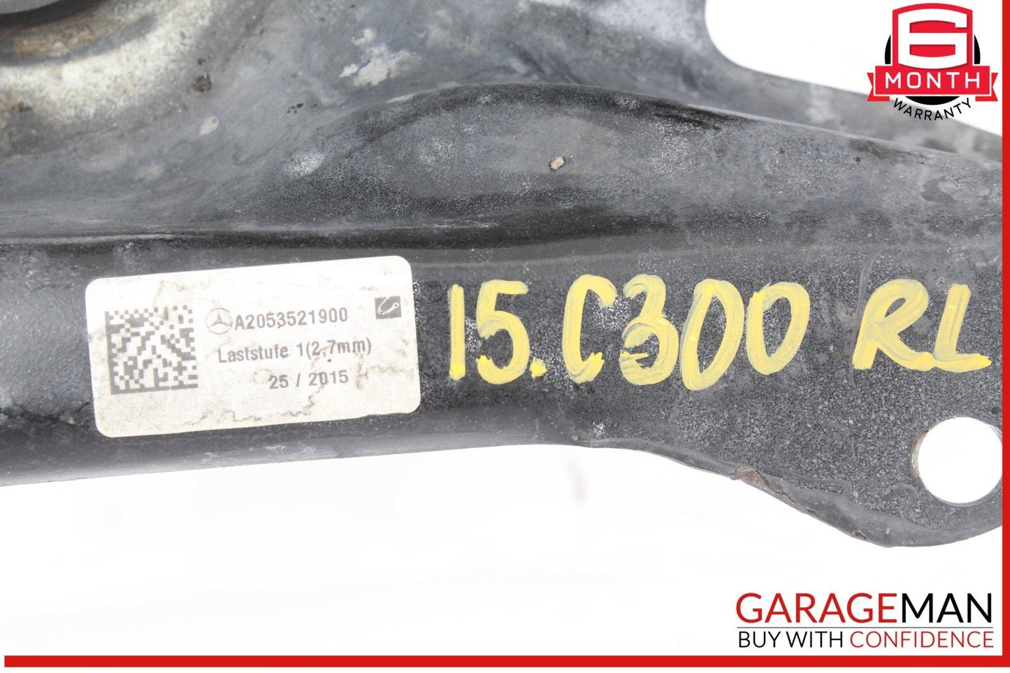 15-20 Mercedes W205 C300 C400 Rear Right or Left Lower Rearward Control Arm OEM