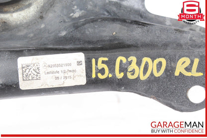 15-20 Mercedes W205 C300 C400 Rear Right or Left Lower Rearward Control Arm OEM