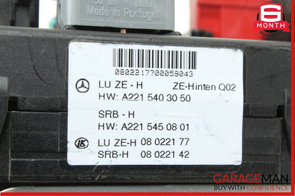 07-09 Mercedes W221 S550 CL550 Rear Trunk SAM Fuse Relay Box Module Assembly