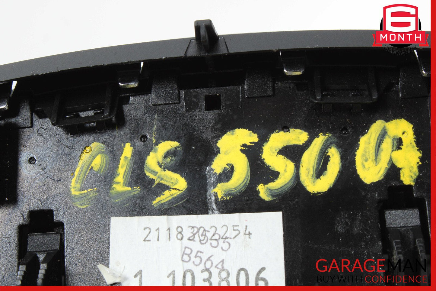 06-11 Mercedes W219 CLS550 CLS55 AMG Rear Seat AC A/C Control Air Vent OEM