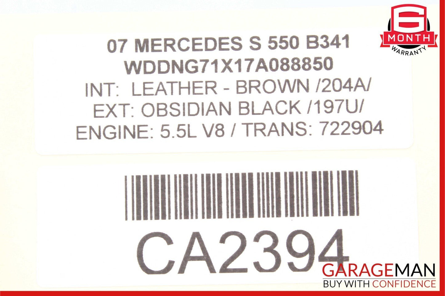 07-13 Mercedes W221 S550 S450 S600 Sunroof Sun Roof Motor 2219066000 OEM