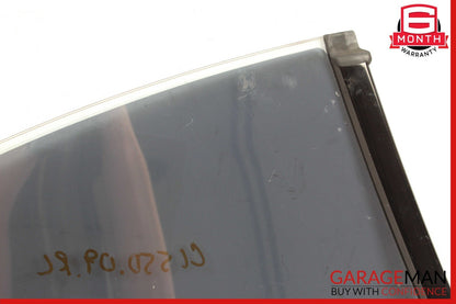 07-14 Mercedes W216 CL550 Rear Left Driver Side Quarter Door Window Glass OEM