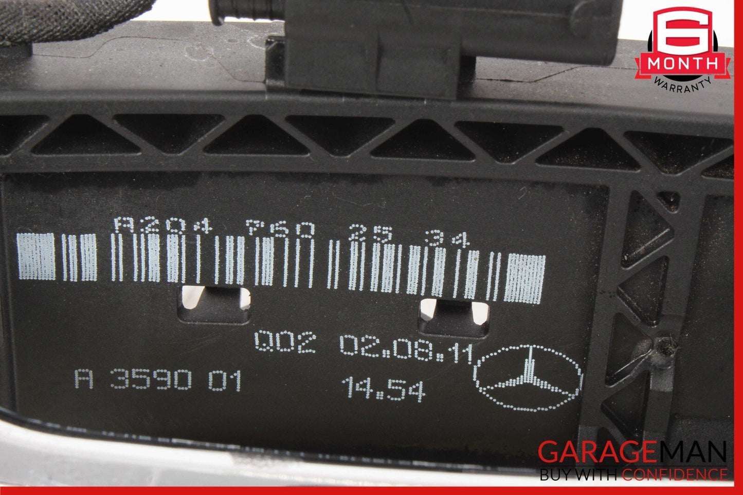 14-16 Mercedes W212 E350 E550 Rear Left Side Exterior Door Handle Keyless Go OEM