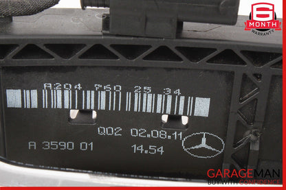 14-16 Mercedes W212 E350 E550 Rear Left Side Exterior Door Handle Keyless Go OEM