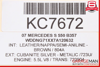 07-14 Mercedes W221 S550 S600 CL550 Headlight Head Light Switch Controller Assy