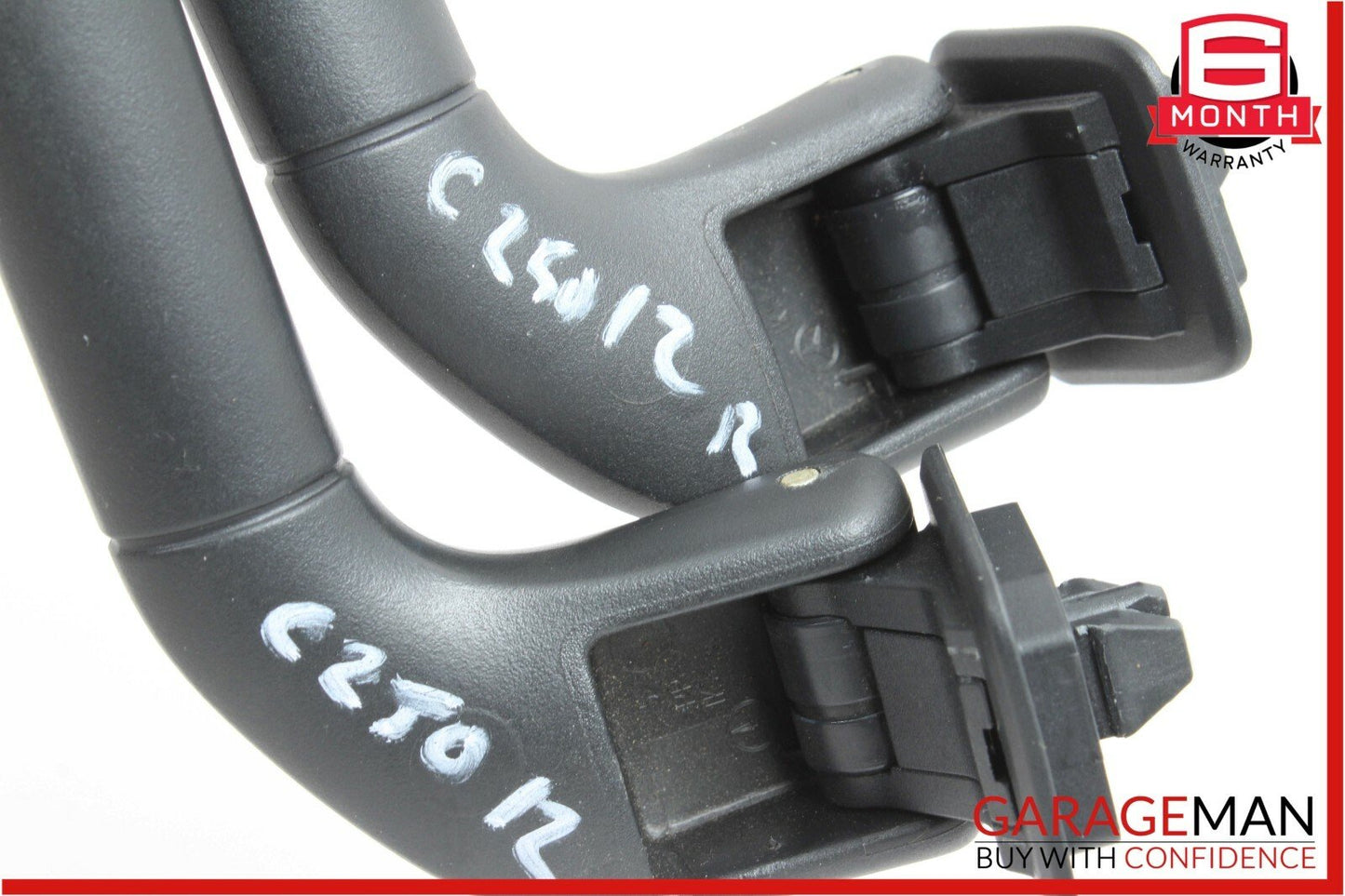 08-14 Mercedes W204 C250 C300 Front Roof Overhead Interior Safety Handle Set OEM