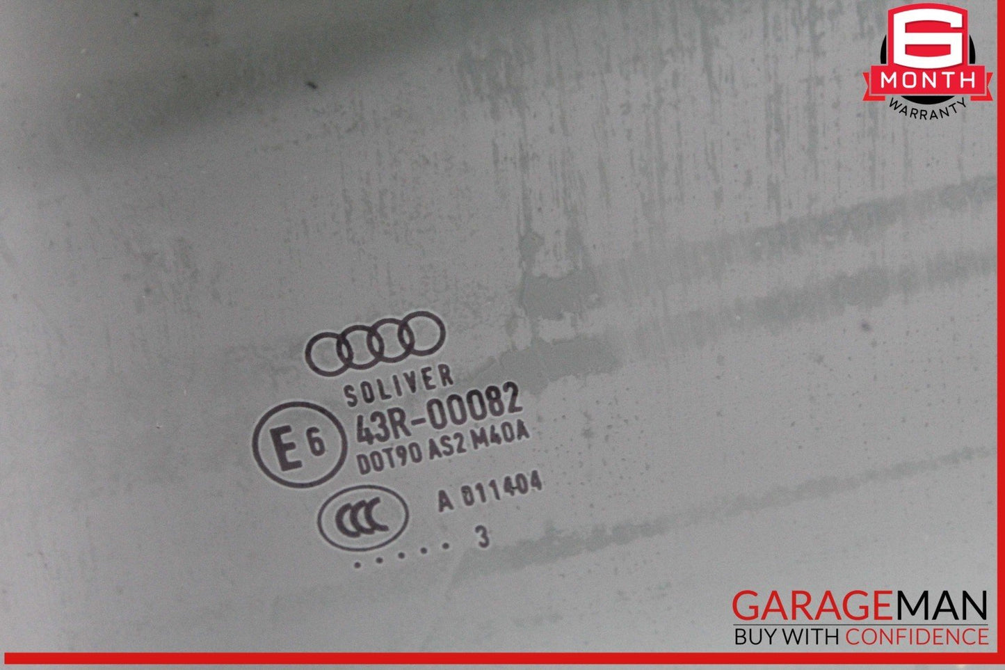 12-18 Audi A7 S7 RS7 Rear Left Driver Side Door Window Auto Glass OEM