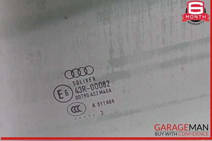 12-18 Audi A7 S7 RS7 Rear Left Driver Side Door Window Auto Glass OEM