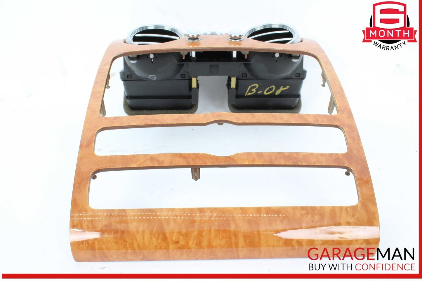 03-12 Bentley Continental GTC Central Dash Instrument Panel Trim w/ Air Vent OEM