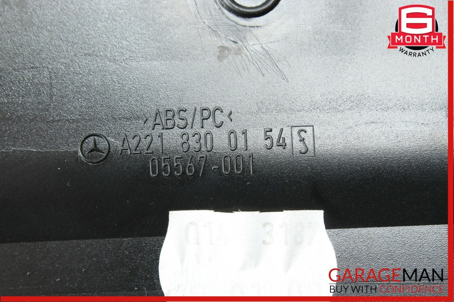 07-13 Mercedes W216 CL500 S400 Dash AC A/C Air Vent Trim Panel Left Driver OEM