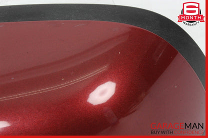 11-12 Nissan Leaf Front Left Driver Side Door Rear View Mirror Red OEM