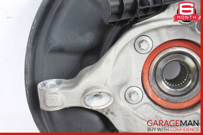 08-15 Mercedes W204 C250 Rear Left Spindle Knuckle Hub Bearing w/ Brake Rotor