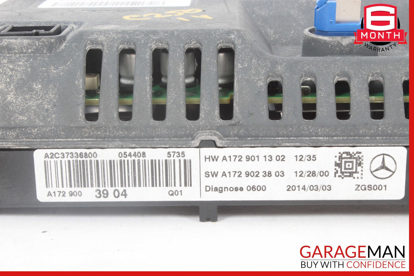 12-16 Mercedes W204 C250 C300 GPS Navigation LCD Display Screen Monitor OEM