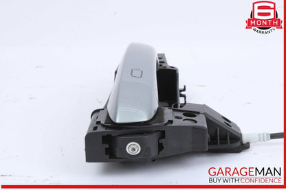 12-18 Audi A6 A7 Right Passenger Side Exterior Door Handle Gray 4H0837886 OEM