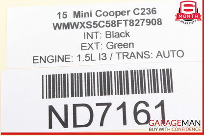 14-16 Mini Cooper Integrated Supply Control Module Unit P00115878 OEM