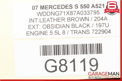 07-13 Mercedes S550 CL550 Rear Left / Right Camber Strut Upper Control Arm OEM