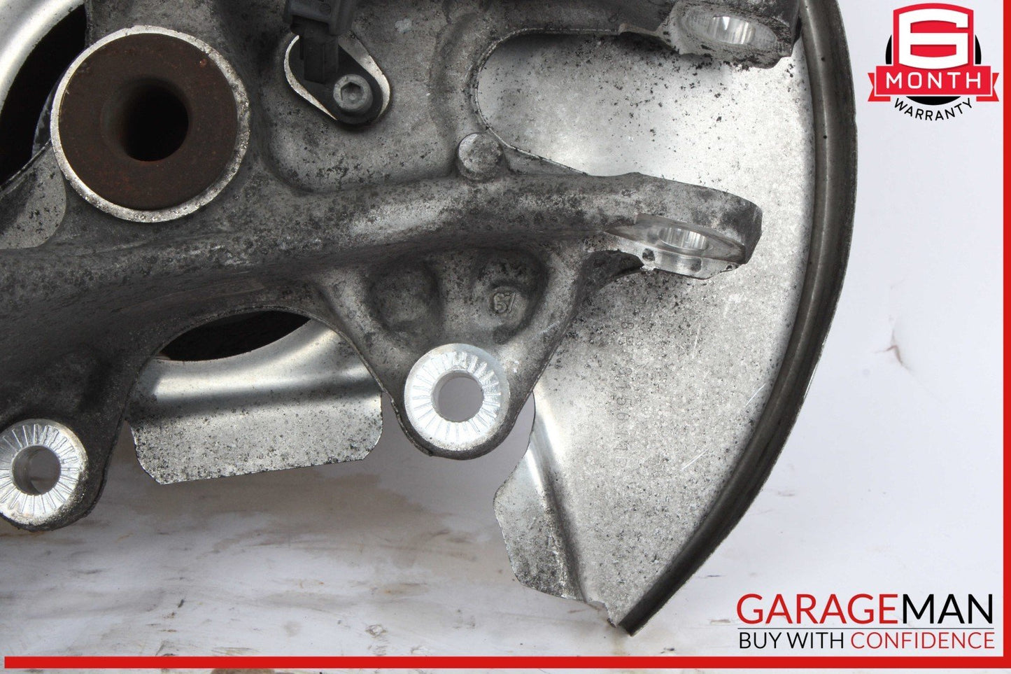 09-18 Audi A6 S4 A4 Rear Left Driver Side Spindle Knuckle Wheel Hub 8K0505431AR