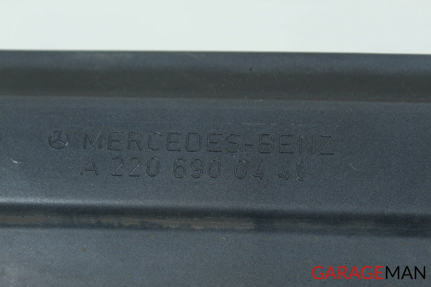 00-06 Mercedes W220 S430 Right Passenger Side Rocker Skirt Moulding Panel Black