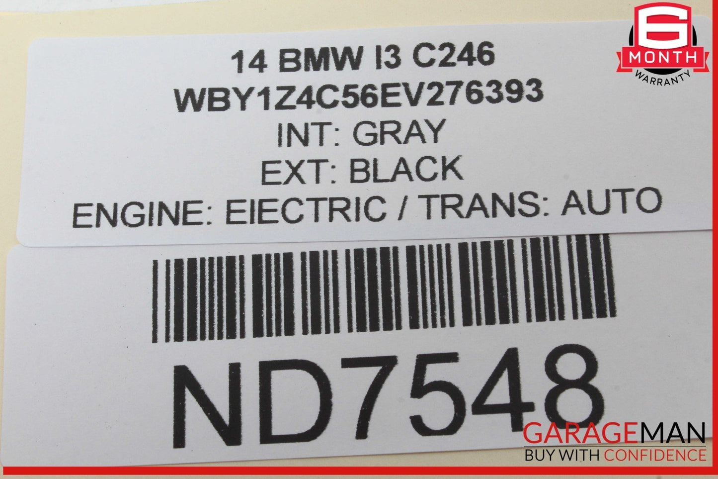 14-17 BMW i3 I01 Hybrid Engine Control Module ECU EDME ECM 8642338 OEM