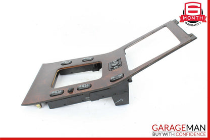 02-05 Mercedes W163 ML500 Center Console Shifter Window Switch Trim Bezel Wood