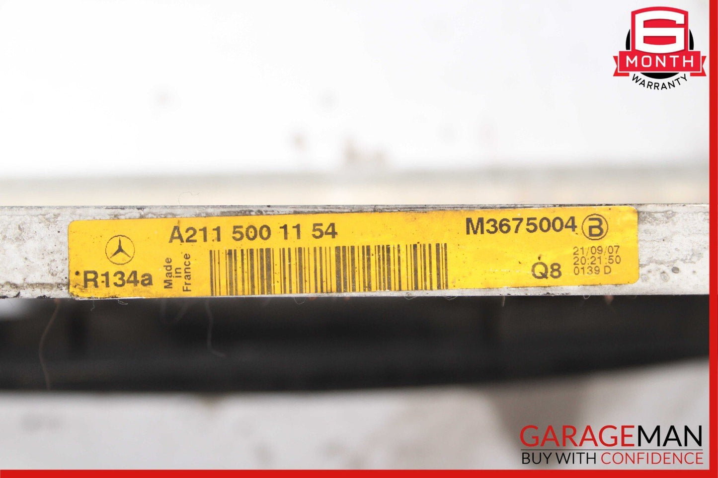 03-09 Mercedes W211 E350 CLS550 A/C Air AC Condenser Cooler 2115001154 OEM