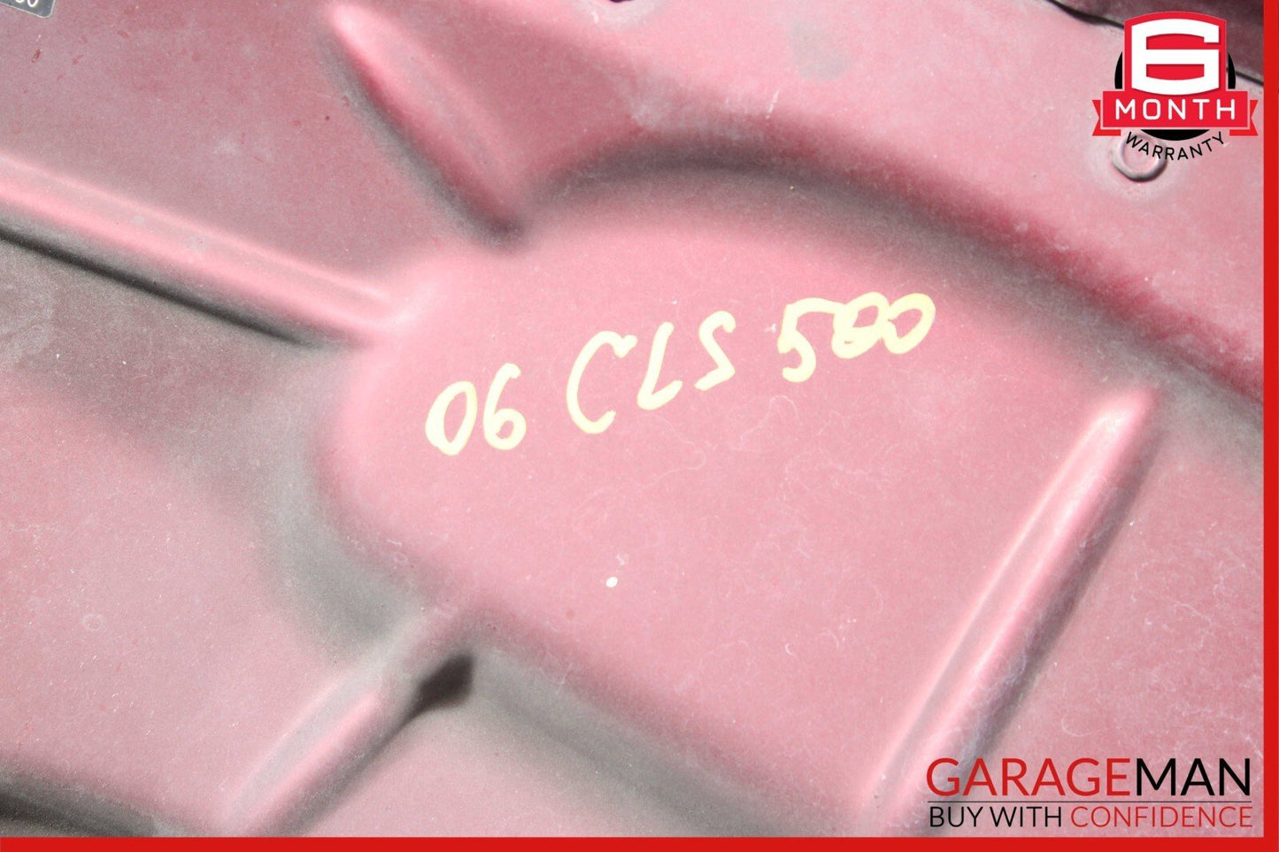 06-11 Mercedes W219 CLS500 CLS550 Front Hood Bonnet Cover Panel Assembly Red