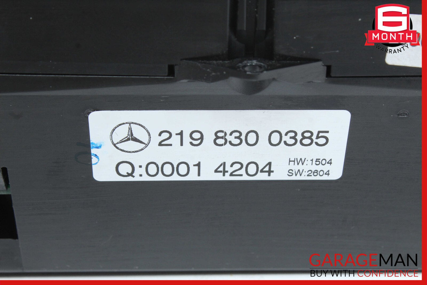 2006-2011 Mercedes-Benz CLS500 W219 AC A/C Climate Control Unit 2198300385