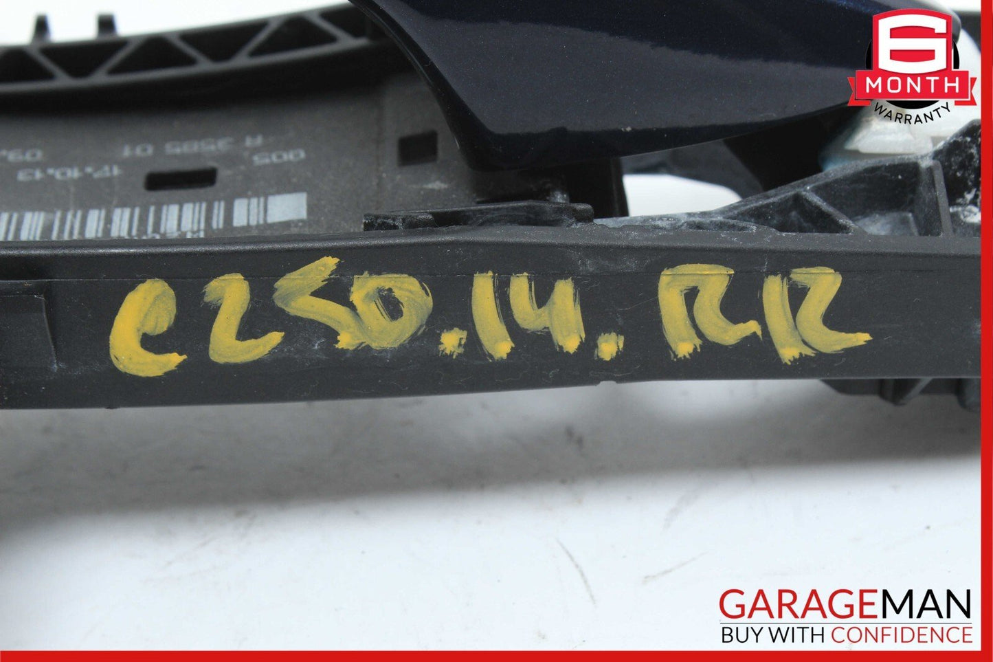 08-14 Mercedes W204 C250 C300 Front or Rear Right Side Exterior Door Handle Blue