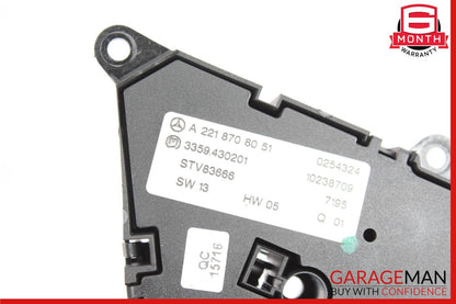 07-13 Mercedes W221 S550 S400 Rear Left Side Seat Control Memory Switch