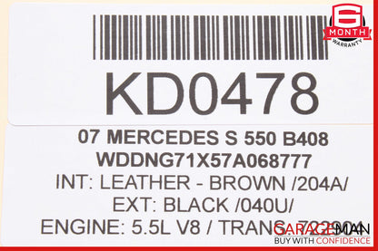 07-14 Mercedes W221 S550 CL550 Front Right Dashboard Dash AC A/C Air Vent OEM