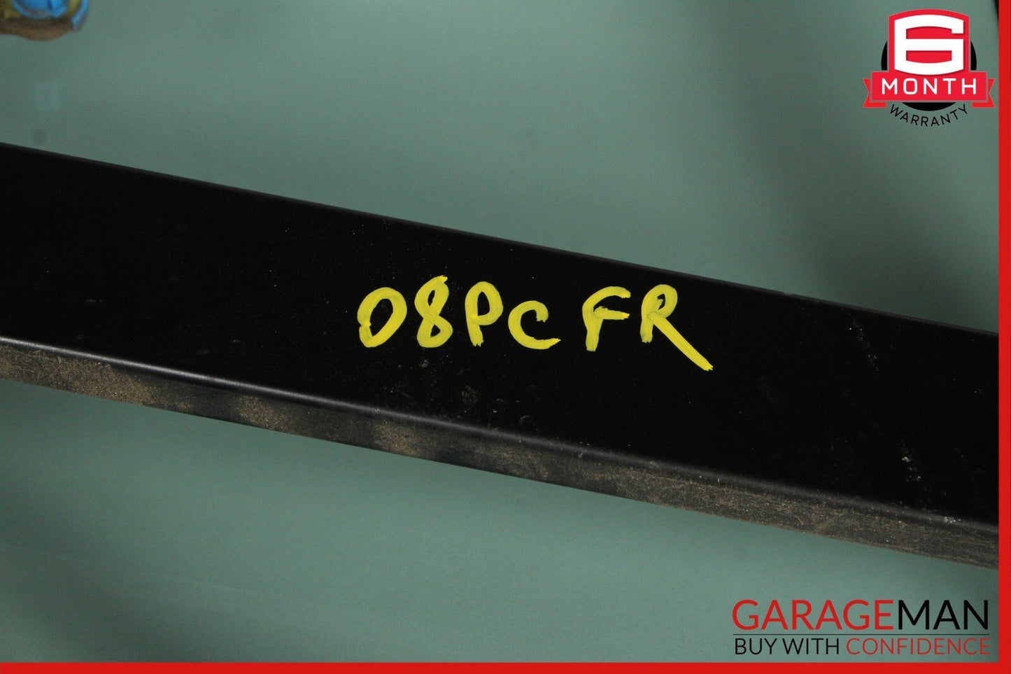 03-06 Porsche Cayenne 955 Front Right Door Window Frame Glass Panel Plate Assy