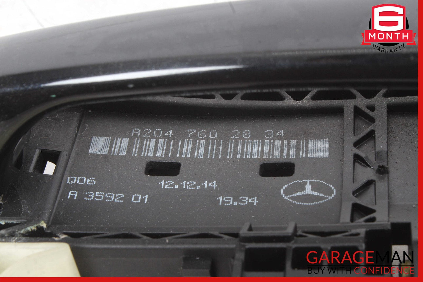 14-19 Mercedes W117 CLA250 Rear Left Exterior Door Handle Keyless Go OEM