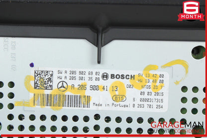 15-19 Mercedes W205 C300 4MATIC Front Dash Navigation Display Screen Monitor OEM