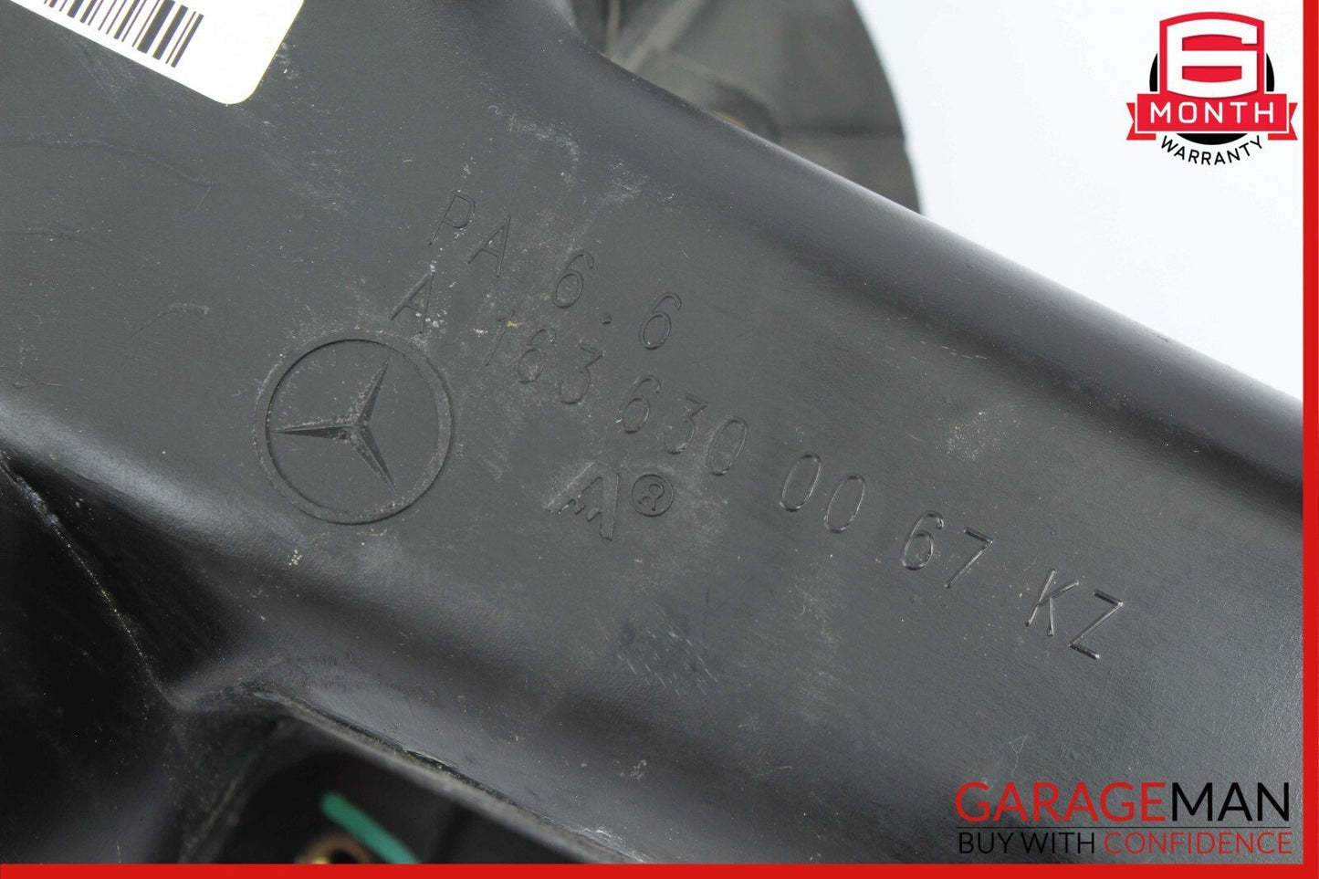 98-05 Mercedes W163 ML320 ML500 Fuel Gas Filler Housing Trim Assy 1636300067