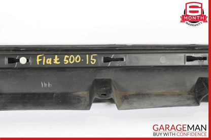 13-19 Fiat 500 Electric Left Driver Side Skirt Rocker Panel Molding Silver OEM