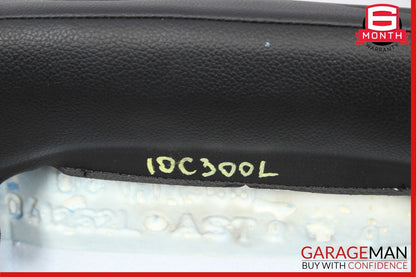 08-14 Mercedes W204 C300 Front Left Driver Side Top Upper Seat Cushion Black OEM