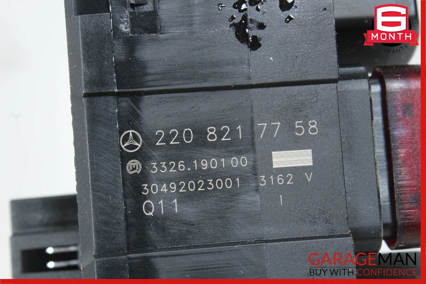 03-06 Mercedes W220 S430 Dashboard Center ESP Hazard Door Lock Control Switch