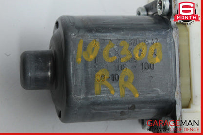 08-14 Mercedes W204 C350 C300 Rear Right Door Window Regulator Motor OEM