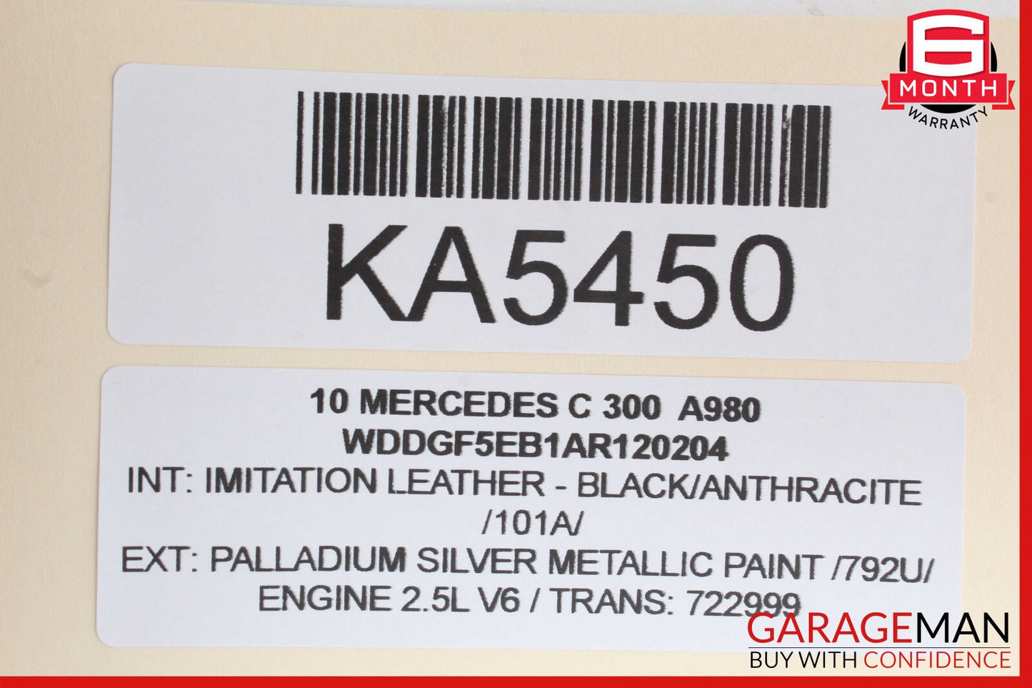 08-14 Mercedes W204 C300 C350 Front Left Side Door Control Module OEM