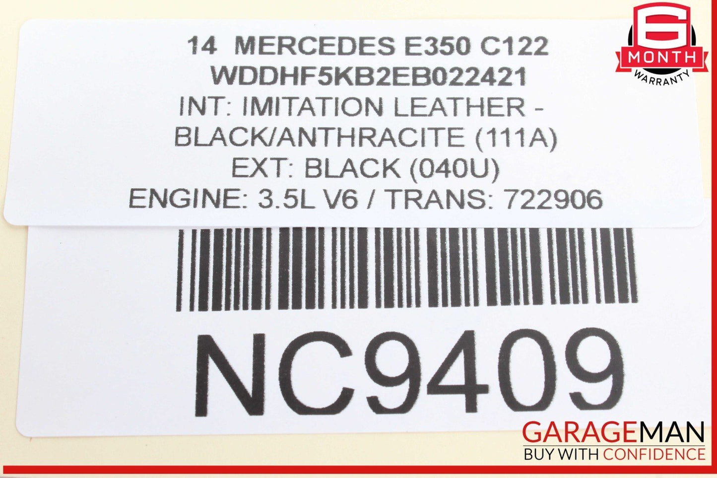 08-17 Mercedes W212 E350 Rear Left / Right Side Lower Control Arm OEM