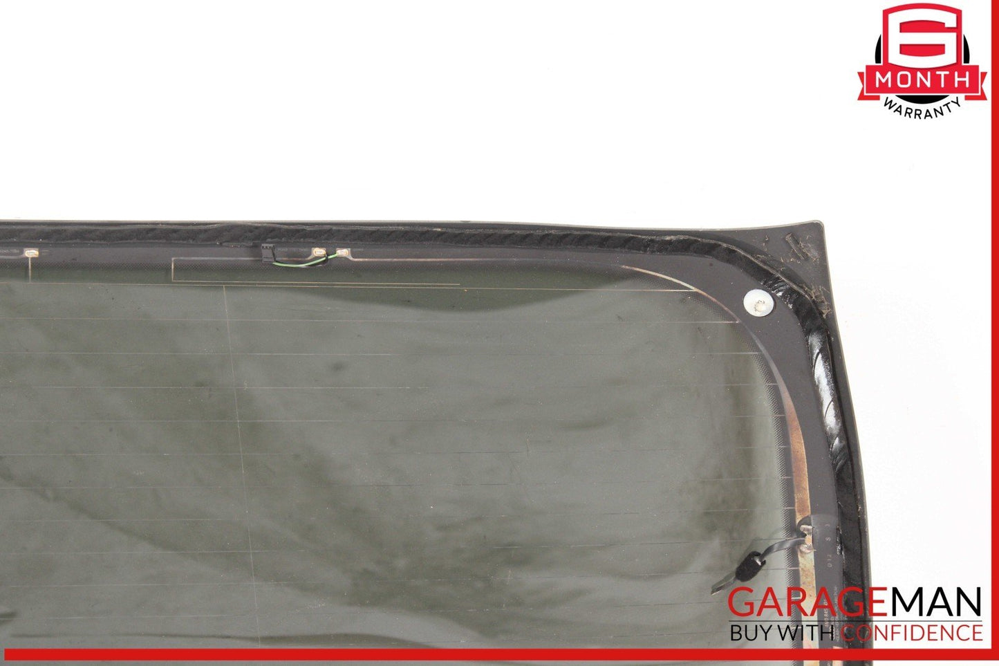 17-25 Audi Q7 Rear Tailgate Liftgate Trunk Lid Back Window Glass OEM
