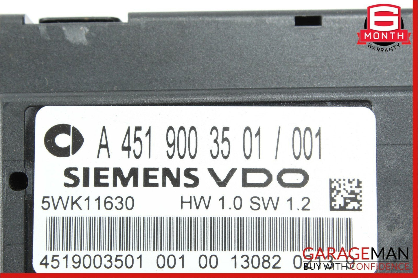 2008-2016 SMART FORTWO DOOR CONTROL MODULE 4519003501 OEM