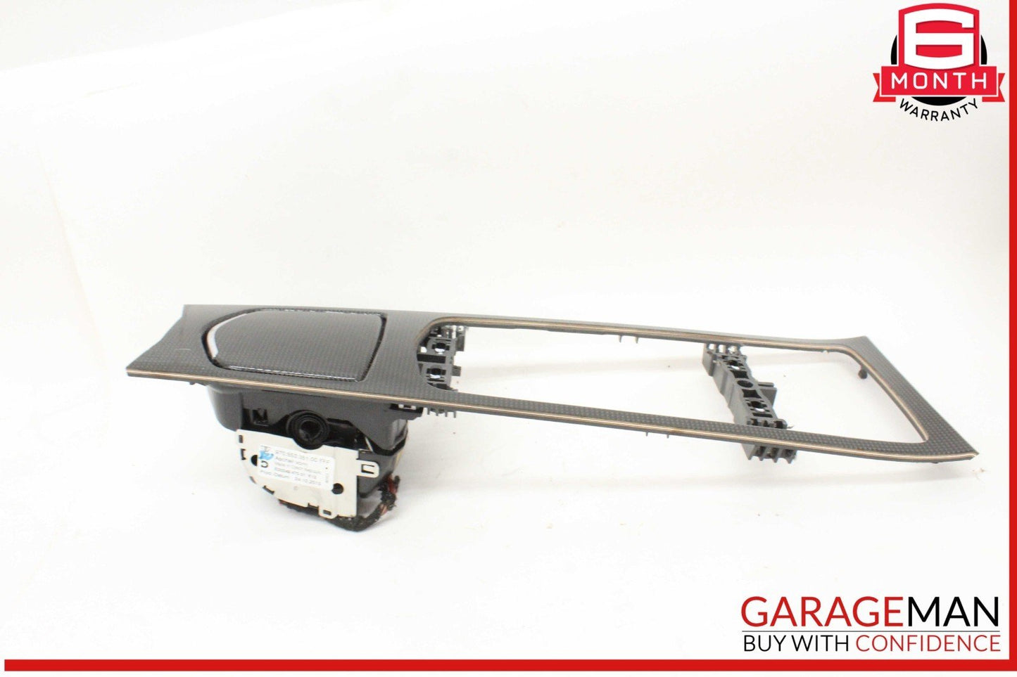 10-16 Porsche Panamera 970 E-Hybrid Center Console Shifter Trim Carbon Fiber OEM