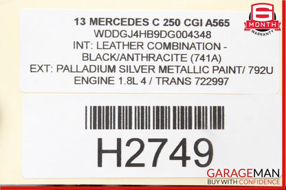 08-15 Mercedes W204 C250 C300 Rear Left or Right Side Lower Thrust Control Arm