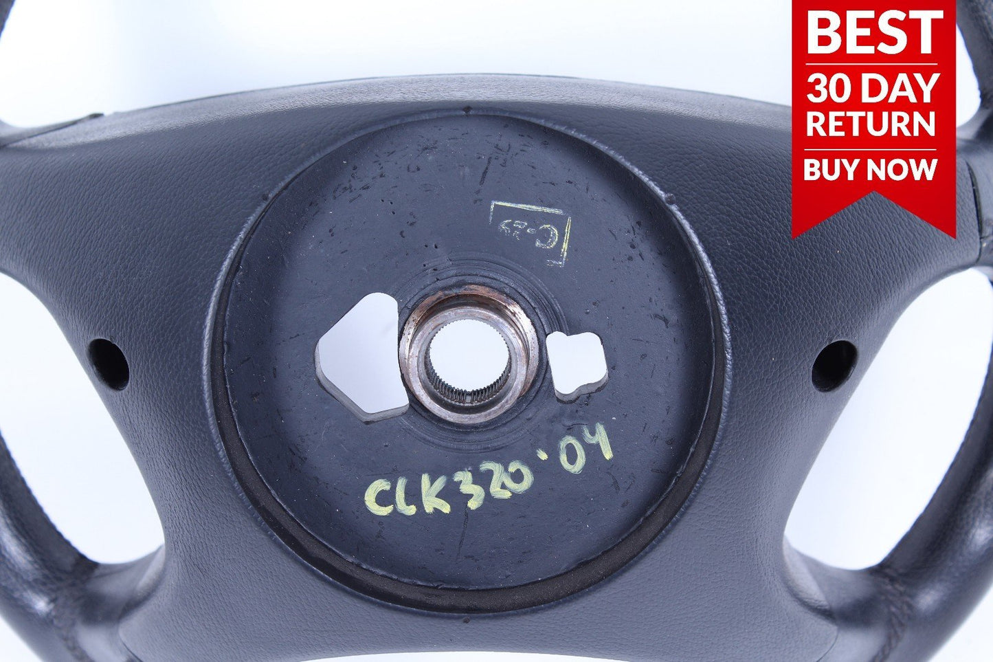 03-09 MERCEDES W209 CLK320 CLK550 STEERING WHEEL BLACK A55 OEM