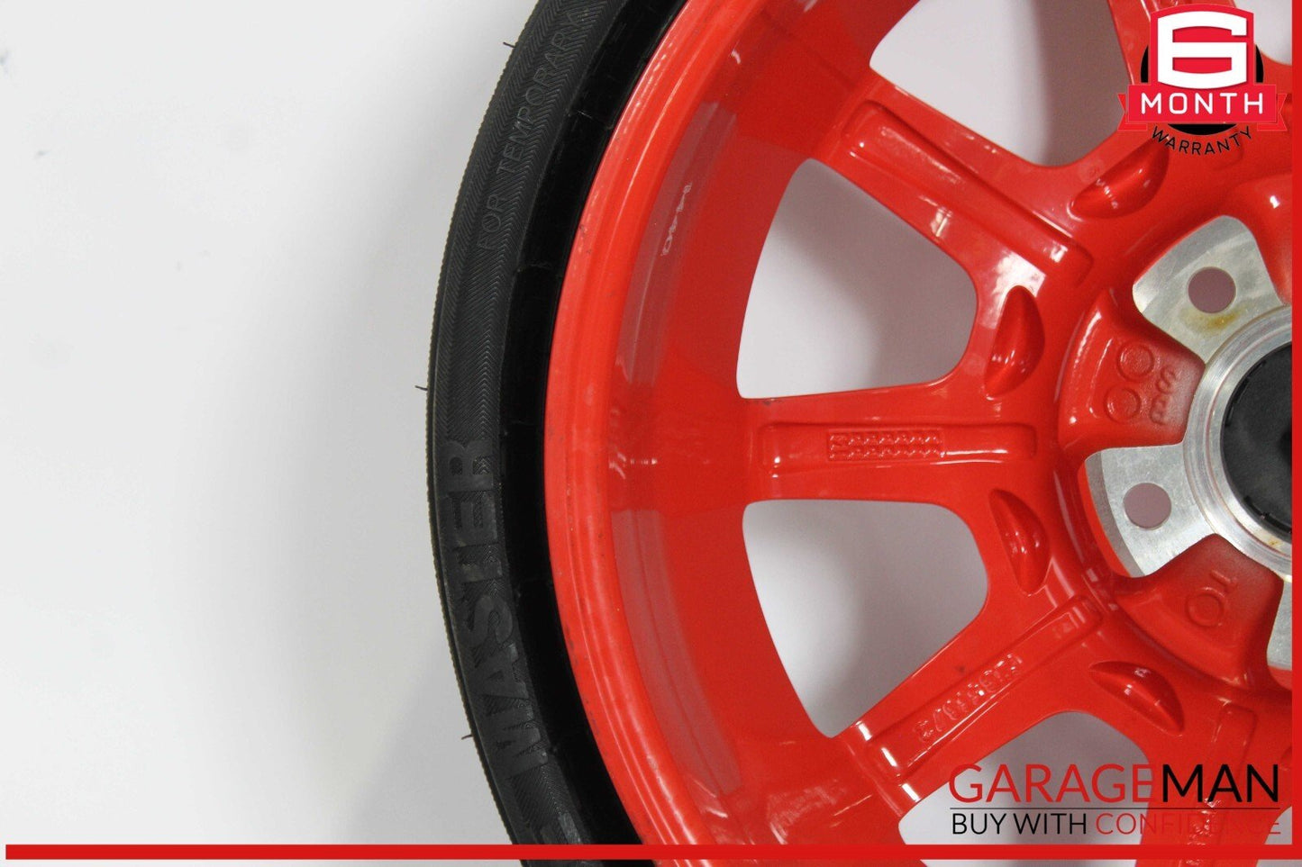 11-18 Porsche Cayenne 958 Emergency Spare Tire Wheel Donut Rim 18 18" OEM