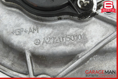 06-13 Mercedes W211 E350 S550 Front Right Engine Timing Chain Cover Plate OEM
