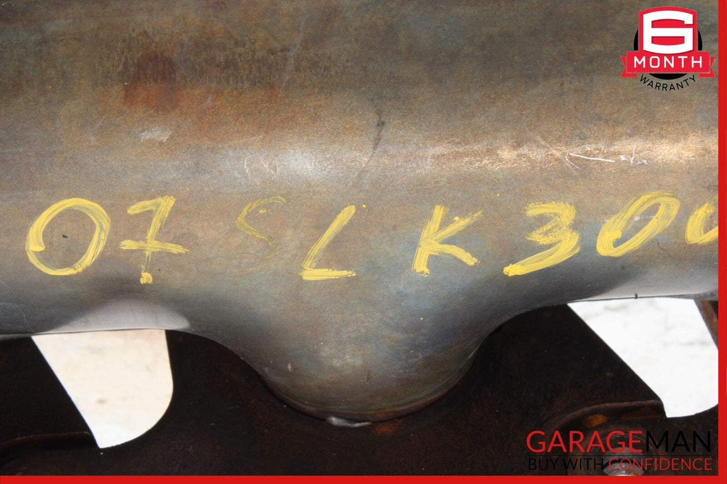 05-11 Mercedes R171 SLK300 Right Passenger Side Exhaust Manifold Heater Pipe OEM