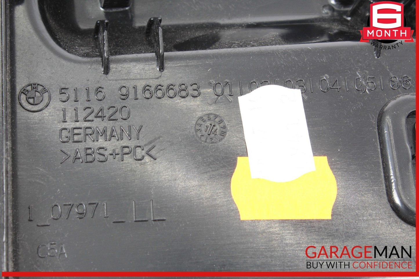11-16 BMW 528i 535i 550i F10 Front Left Side Dash Glove Box Storage Compartment